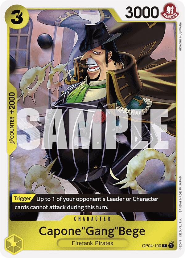 Capone"Gang"Bege (OP04-100) (Reprint) [Premium Booster -The Best-] | Good Games Adelaide SA