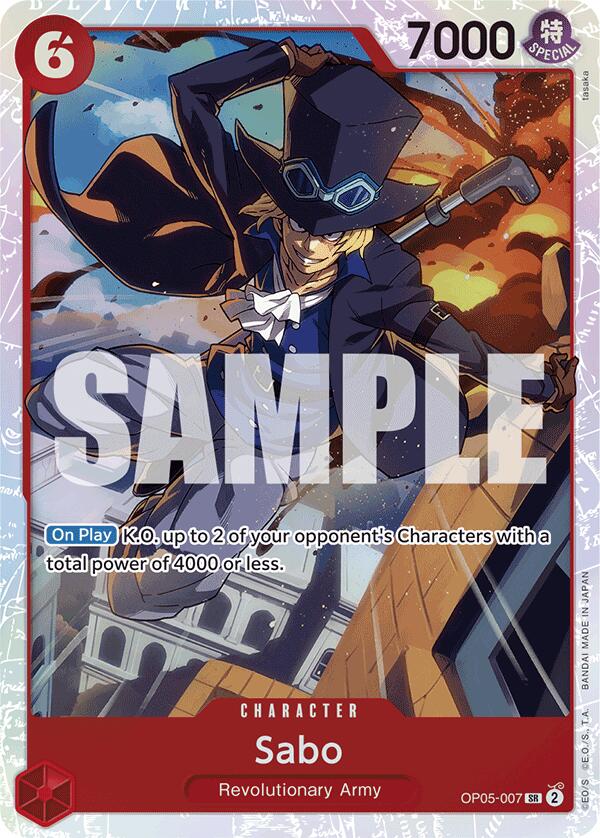 Sabo (OP05-007) (Reprint) [Premium Booster -The Best-] | Good Games Adelaide SA