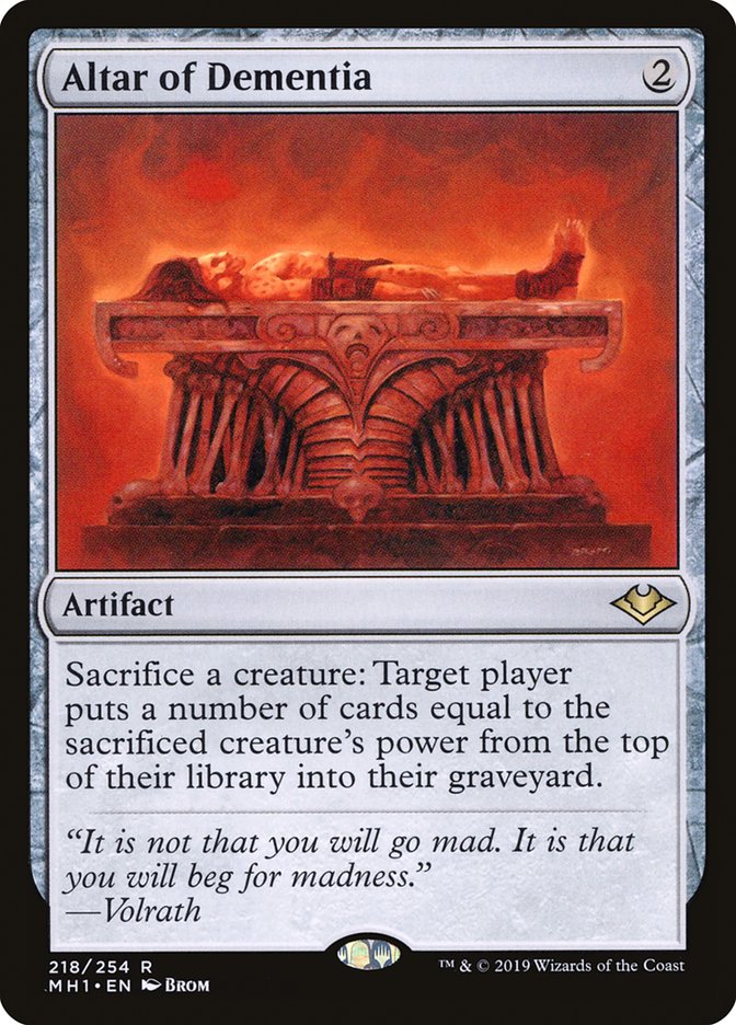 Altar of Dementia 218 (Modern Horizons)  | Good Games Adelaide SA