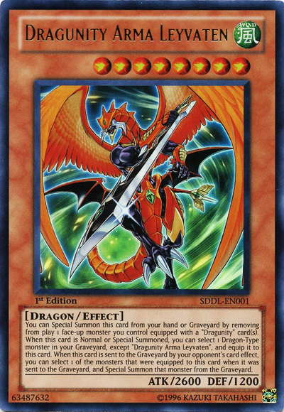 Dragunity Arma Leyvaten [SDDL-EN001] Ultra Rare | Good Games Adelaide SA