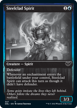 Steelclad Spirit [Innistrad: Double Feature] | Good Games Adelaide SA