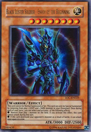 Black Luster Soldier - Envoy of the Beginning [IOC-EN025] Ultra Rare | Good Games Adelaide SA