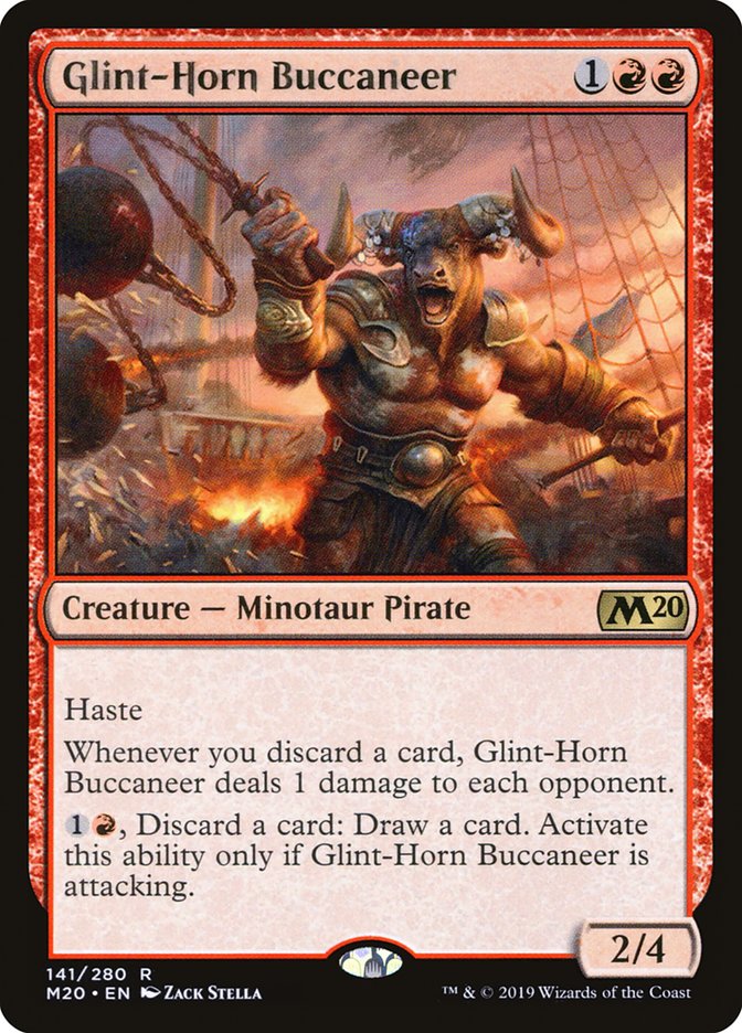 Glint-Horn Buccaneer [Core Set 2020] | Good Games Adelaide SA
