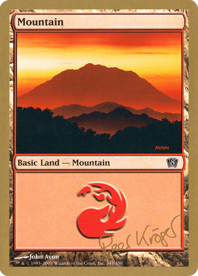 Mountain (pk345) (Peer Kroger) [World Championship Decks 2003] | Good Games Adelaide SA