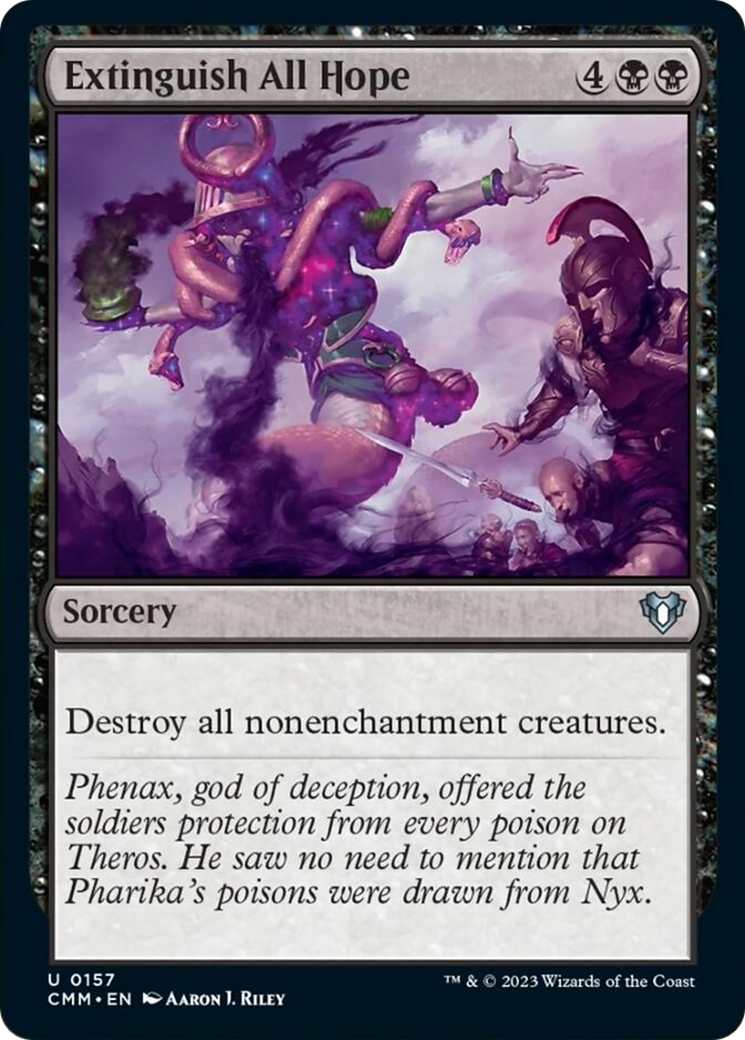 Extinguish All Hope [Commander Masters] | Good Games Adelaide SA