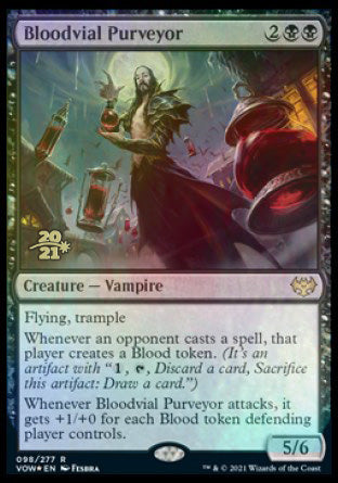 Bloodvial Purveyor [Innistrad: Crimson Vow Prerelease Promos] | Good Games Adelaide SA