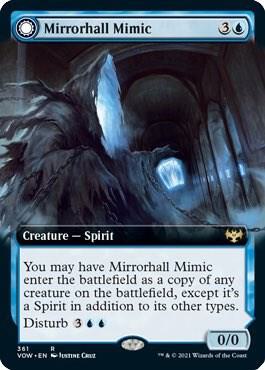 Mirrorhall Mimic Extended Art 361 (Innistrad: Crimson Vow)  | Good Games Adelaide SA