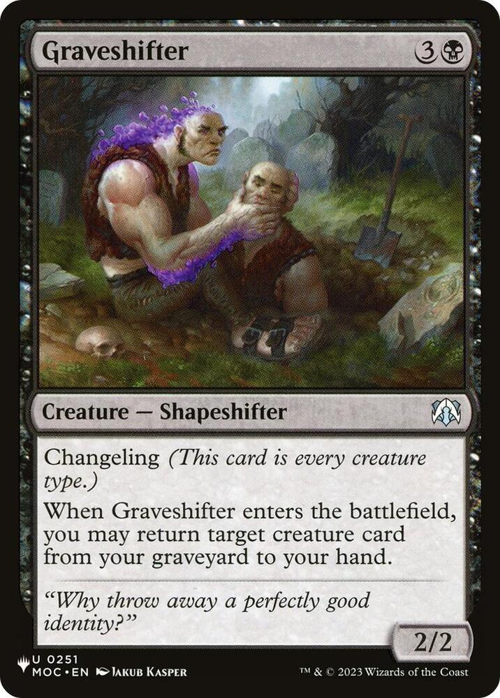Graveshifter MOC 0251 (The List Reprints)  | Good Games Adelaide SA