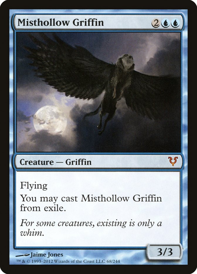 Misthollow Griffin 68 (Avacyn Restored)  - Foil | Good Games Adelaide SA