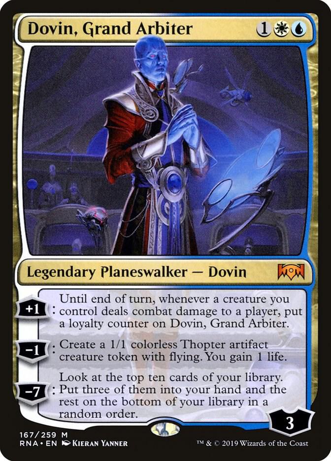 Dovin, Grand Arbiter 167 (Ravnica Allegiance)  - Foil | Good Games Adelaide SA