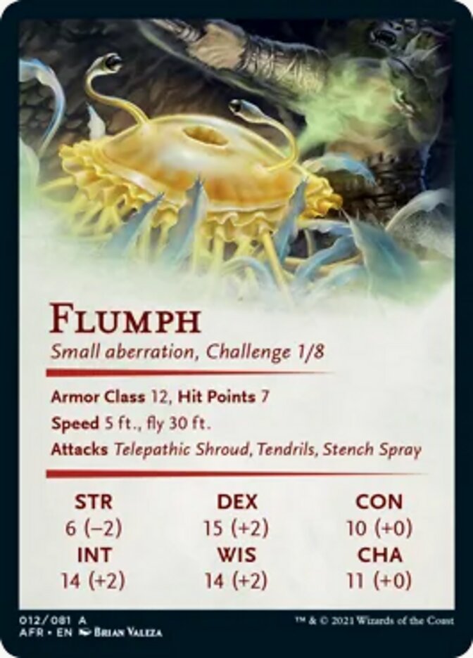 Flumph Art Card [Dungeons & Dragons: Adventures in the Forgotten Realms Art Series] | Good Games Adelaide SA