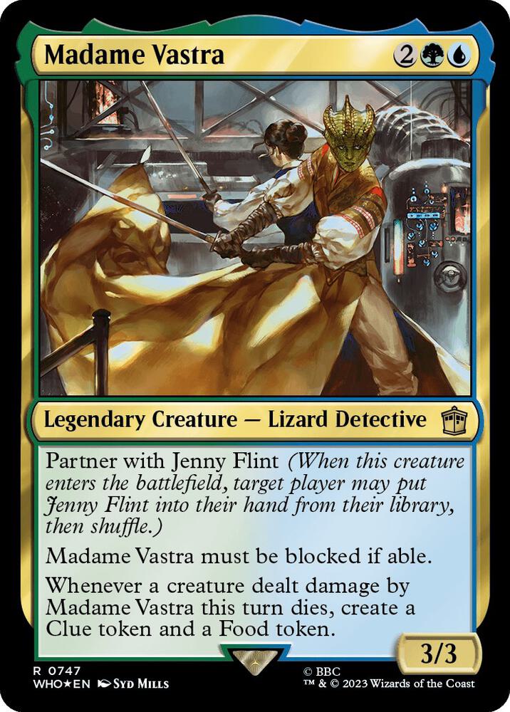 Madame Vastra 747 (Universes Beyond: Doctor Who)  - Foil | Good Games Adelaide SA