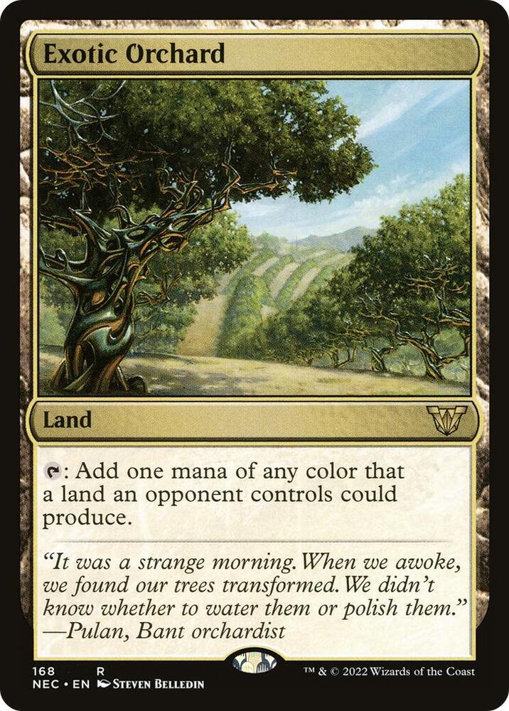 Exotic Orchard 168 (Commander: Kamigawa: Neon Dynasty)  | Good Games Adelaide SA