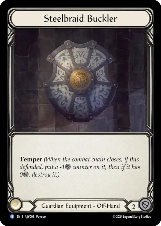 Steelbraid Buckler [AJV003] (Armory Deck: Jarl Vetreidi) | Good Games Adelaide SA