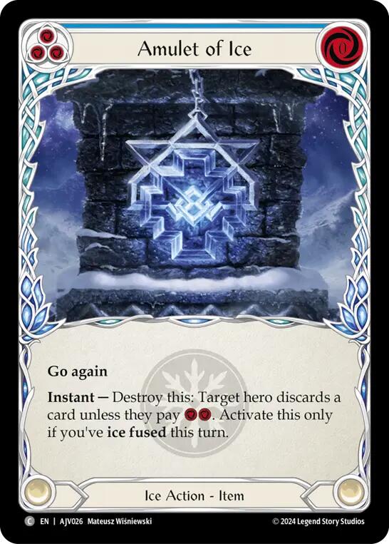 Amulet of Ice [AJV026] (Armory Deck: Jarl Vetreidi) | Good Games Adelaide SA