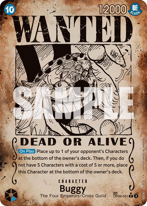 Buggy (Wanted Poster) [Emperors in the New World] | Good Games Adelaide SA