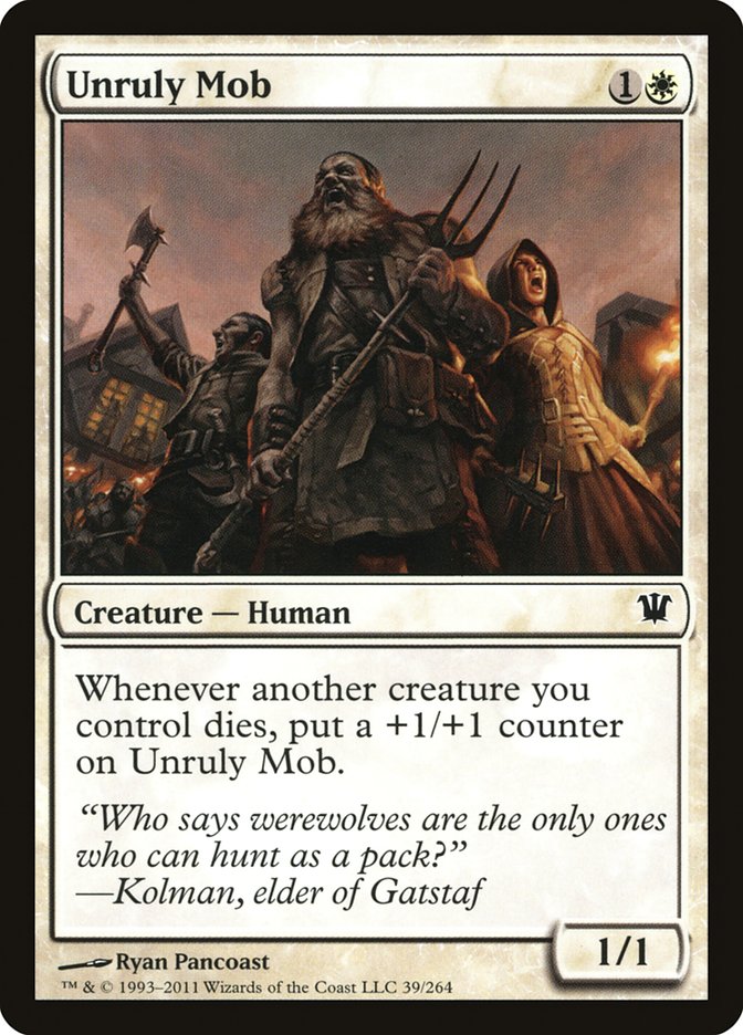 Unruly Mob [Innistrad] | Good Games Adelaide SA