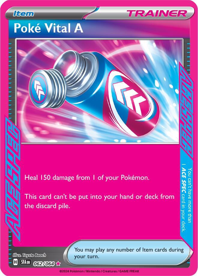 Poke Vital A 062/064 (SV: Shrouded Fable)  - Holofoil | Good Games Adelaide SA