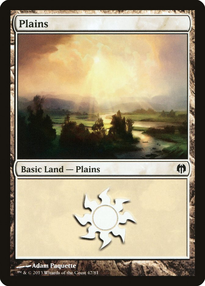 Plains (42) [Duel Decks: Heroes vs. Monsters] | Good Games Adelaide SA