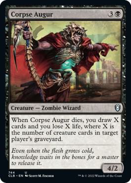 Corpse Augur 744 (Commander Legends: Battle for Baldur's Gate)  | Good Games Adelaide SA