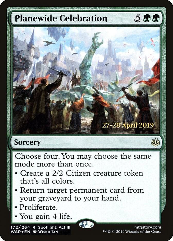 Planewide Celebration 172 (Prerelease Cards)  - Foil | Good Games Adelaide SA