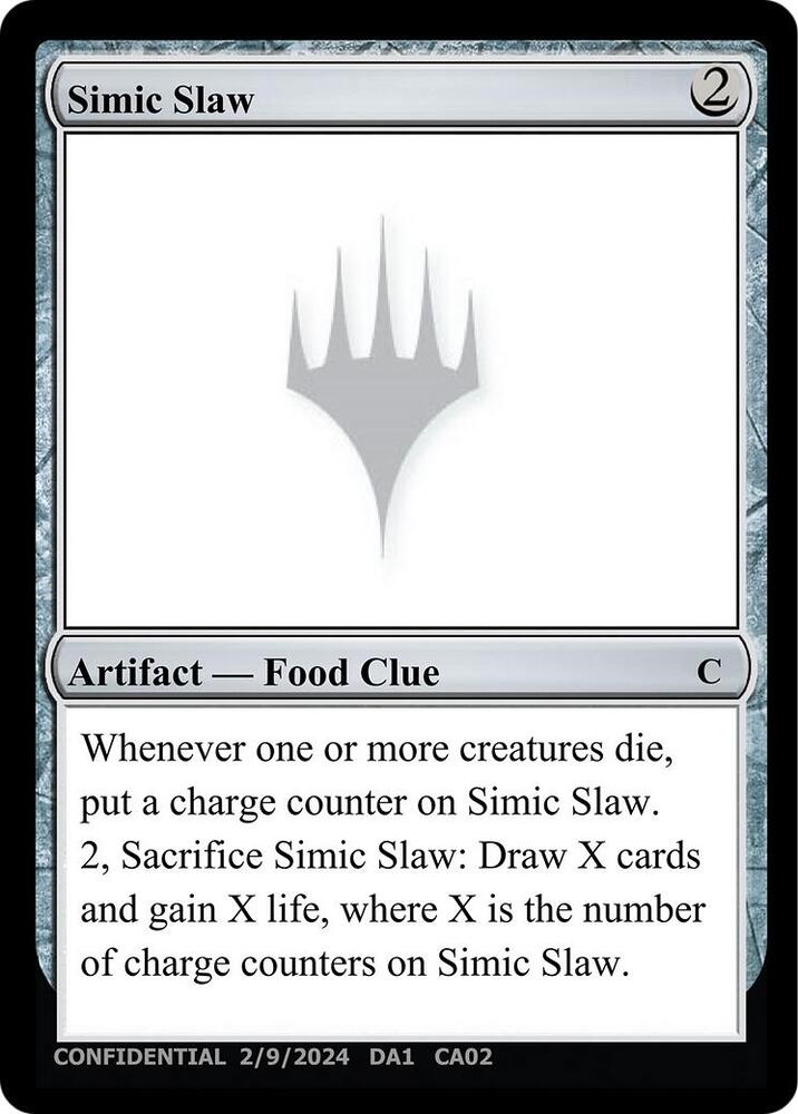 Simic Slaw  (Un-Known Event Playtest Cards)  | Good Games Adelaide SA