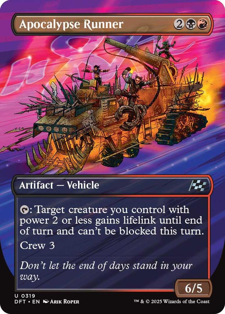 Apocalypse Runner 319 (Aetherdrift)  - Foil | Good Games Adelaide SA