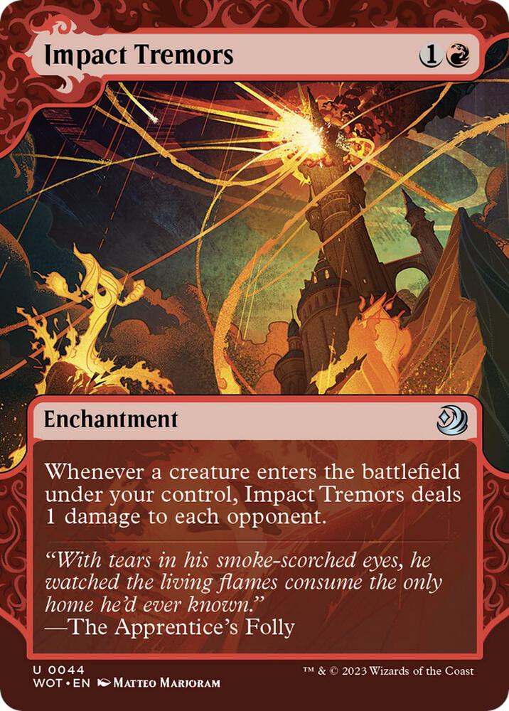 Impact Tremors 44 (Wilds of Eldraine: Enchanting Tales)  - Foil | Good Games Adelaide SA