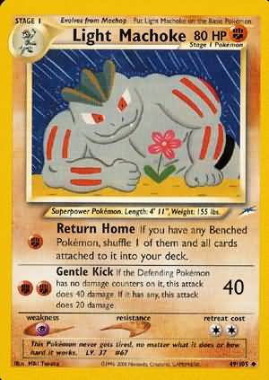 Light Machoke (49/105) [Neo Destiny Unlimited] | Good Games Adelaide SA