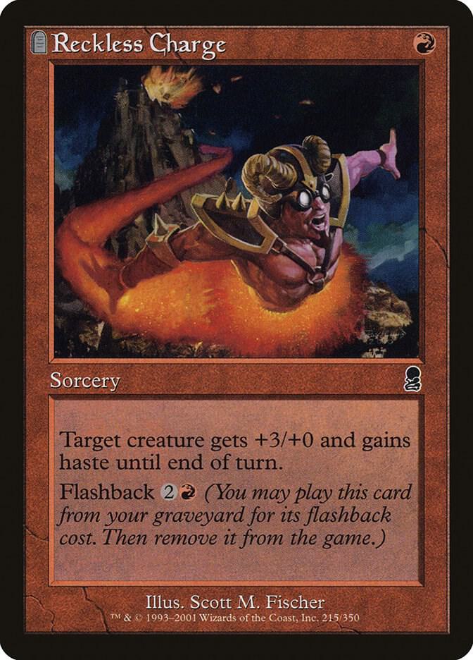 Reckless Charge 215 (Odyssey)  - Foil | Good Games Adelaide SA