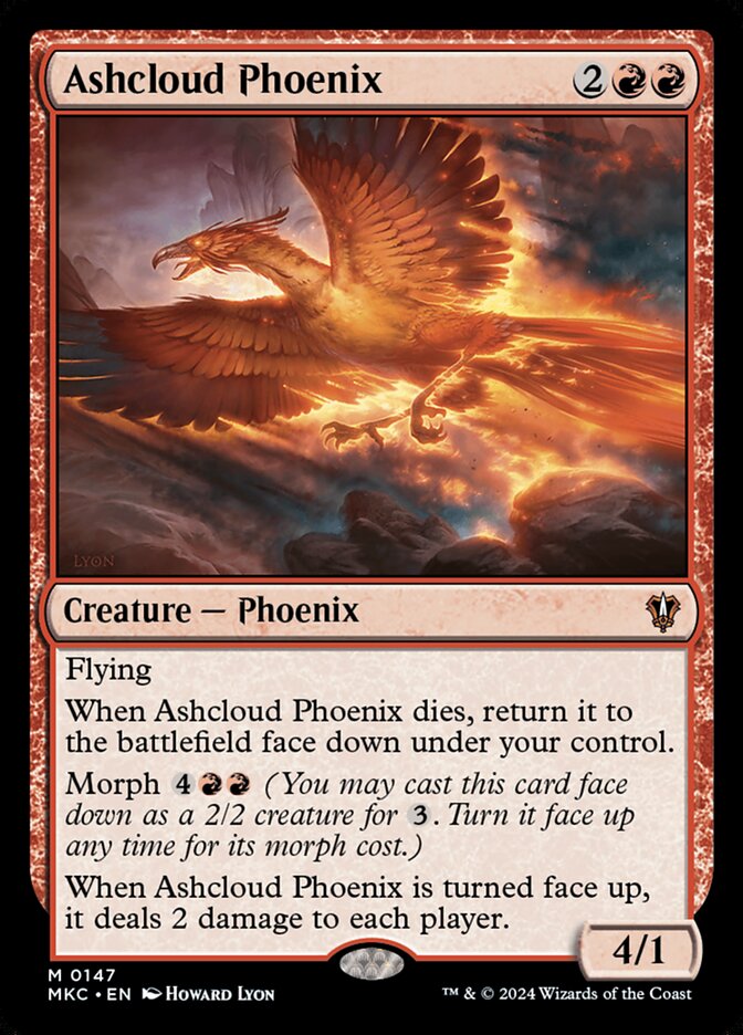 Ashcloud Phoenix 147 (Commander: Murders at Karlov Manor)  | Good Games Adelaide SA