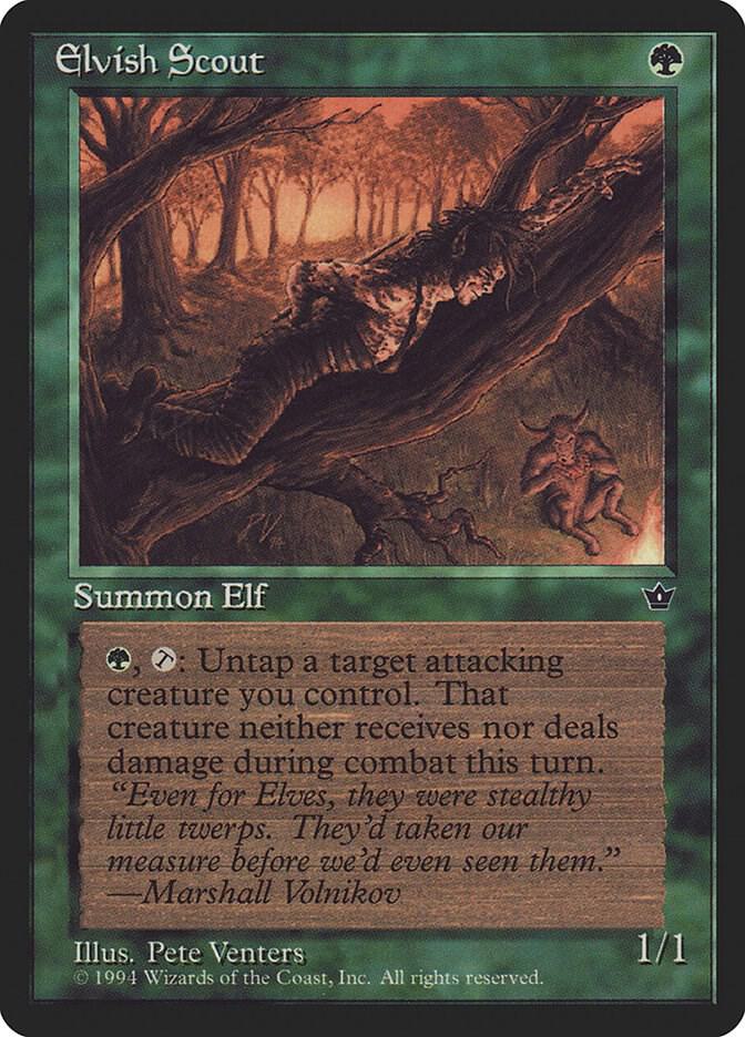 Elvish Scout Venters  (Fallen Empires)  | Good Games Adelaide SA
