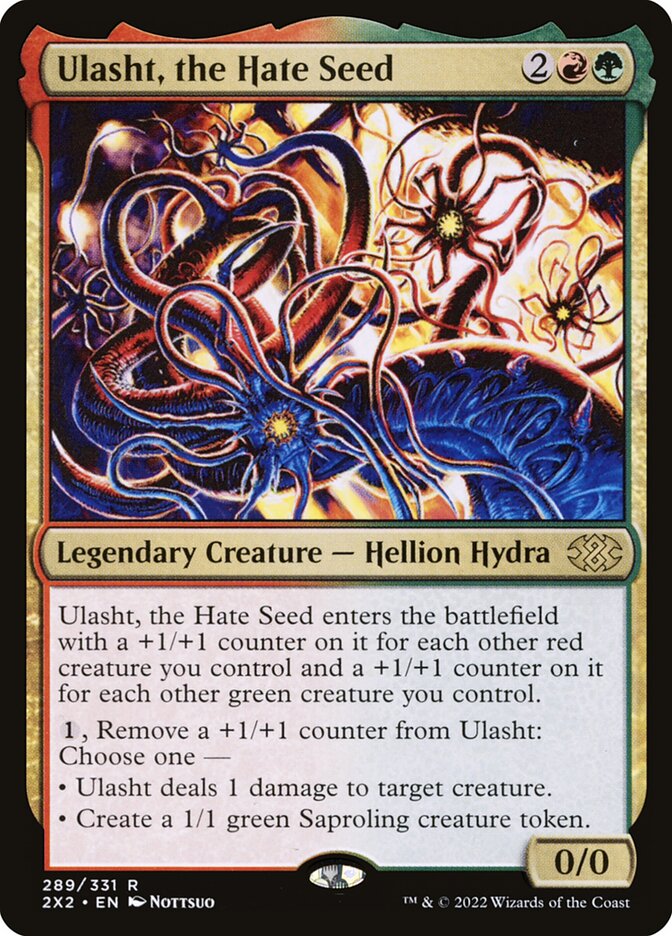 Ulasht, the Hate Seed 289 (Double Masters 2022)  - Foil | Good Games Adelaide SA