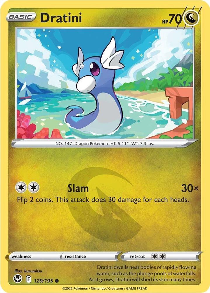 Dratini 129/195 (SWSH12: Silver Tempest)  | Good Games Adelaide SA