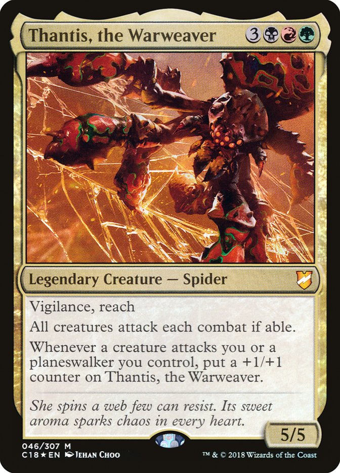 Thantis, the Warweaver [Commander 2018] | Good Games Adelaide SA