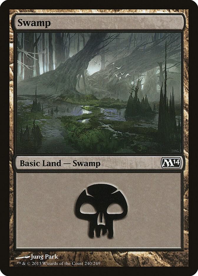 Swamp 240 240 (Magic 2014 (M14))  | Good Games Adelaide SA