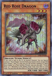 Red Rose Dragon (Purple) [LDS2-EN108] Ultra Rare | Good Games Adelaide SA