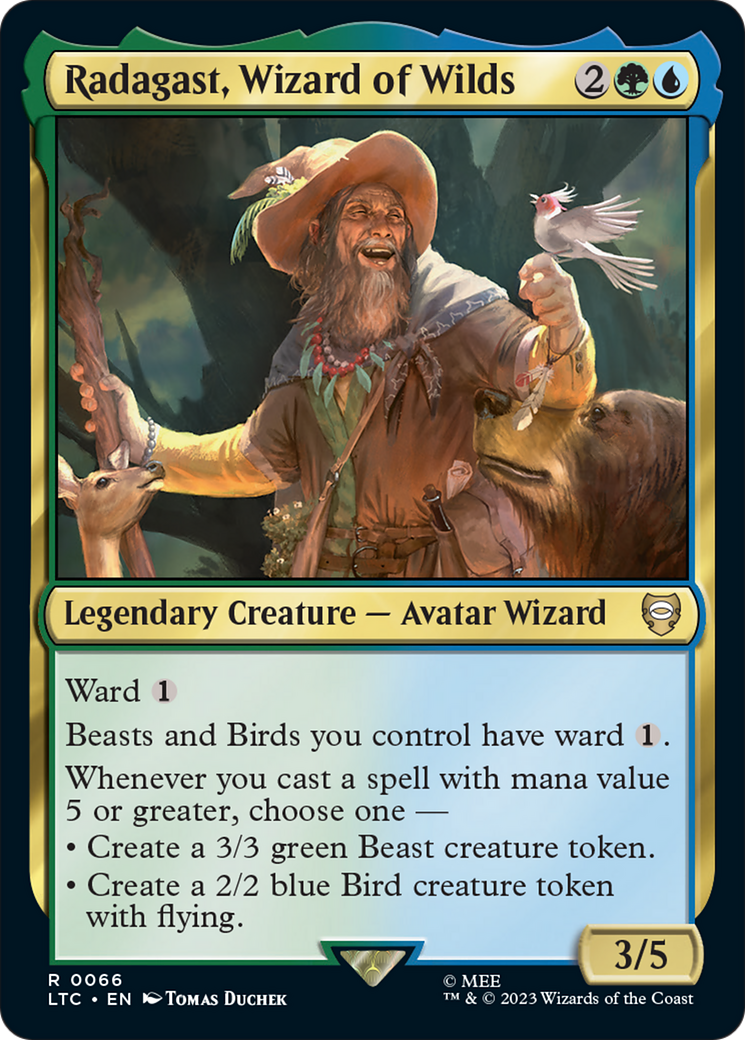 Radagast, Wizard of Wilds [The Lord of the Rings: Tales of Middle-Earth Commander] | Good Games Adelaide SA