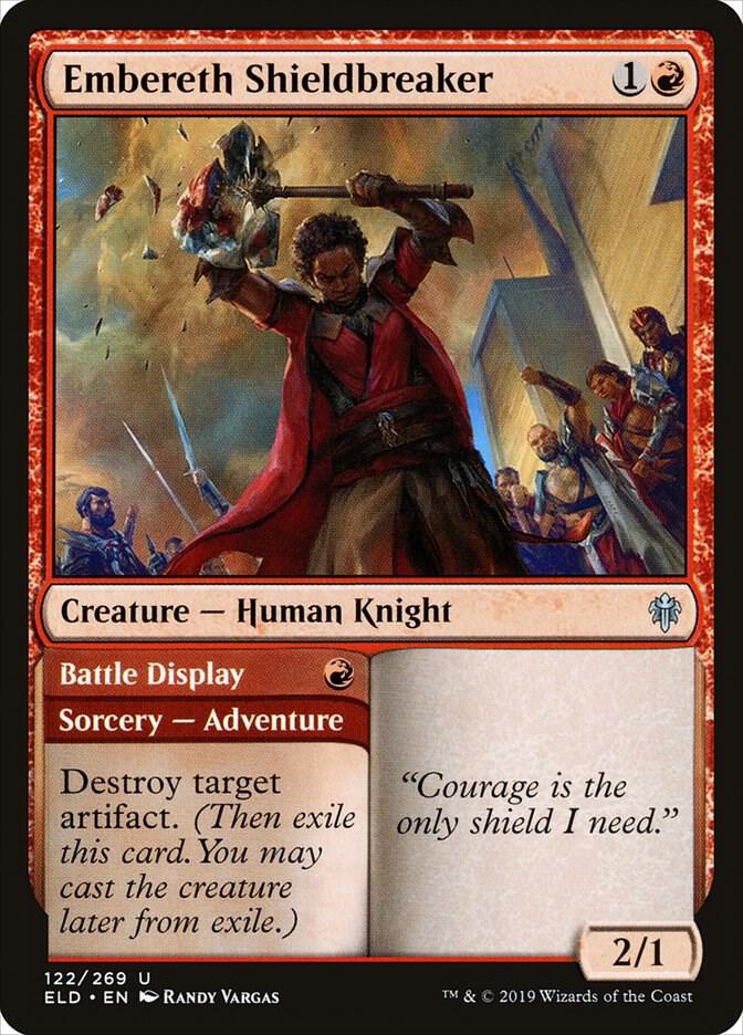 Embereth Shieldbreaker // Battle Display 122 (Throne of Eldraine)  | Good Games Adelaide SA