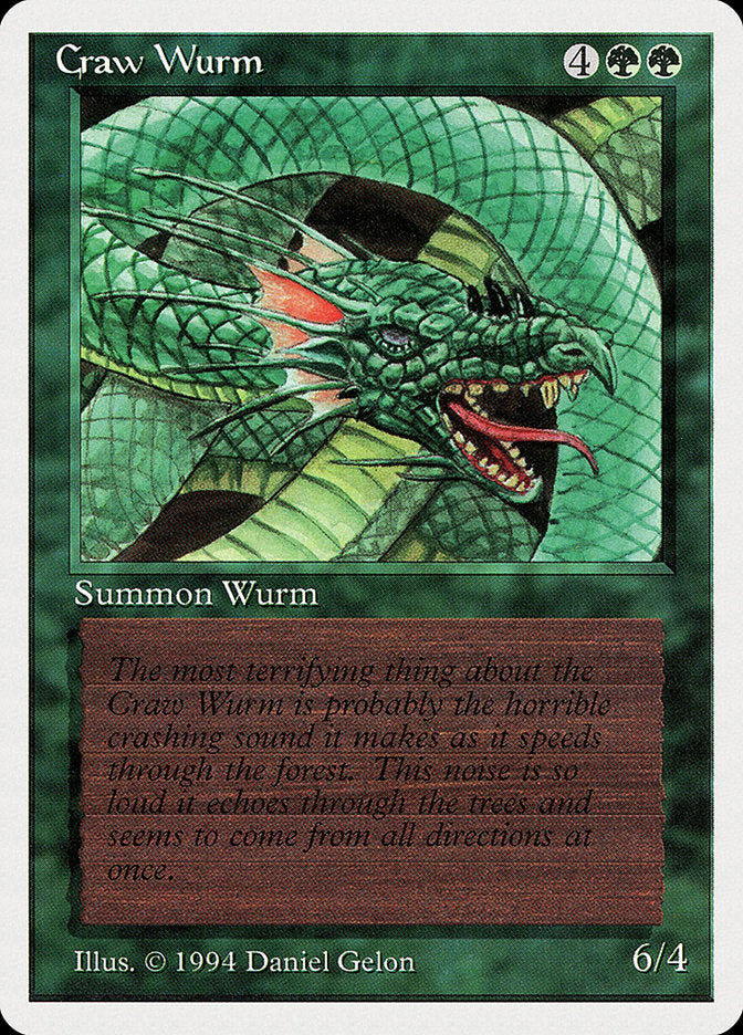 Craw Wurm [Summer Magic / Edgar] | Good Games Adelaide SA