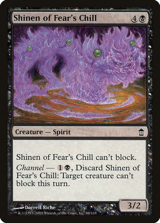 Shinen of Fear's Chill [Saviors of Kamigawa] | Good Games Adelaide SA