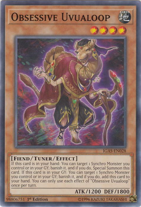 Obsessive Uvualoop [IGAS-EN028] Common | Good Games Adelaide SA