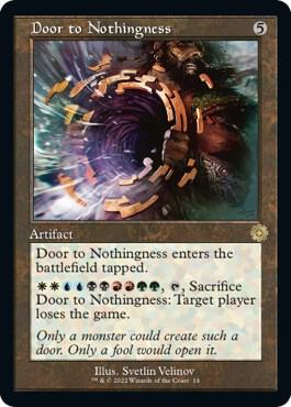 Door to Nothingness 14 (The Brothers' War: Retro Frame Artifacts)  | Good Games Adelaide SA