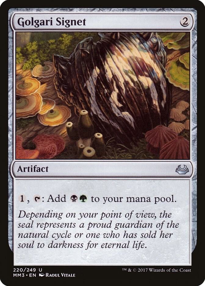 Golgari Signet 220 (Modern Masters 2017)  | Good Games Adelaide SA