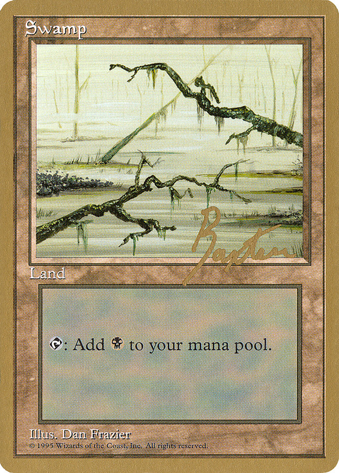 Swamp (gb371) (George Baxter) [Pro Tour Collector Set] | Good Games Adelaide SA
