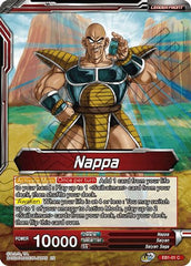 Nappa // Nappa & Saibaimen, the First Invaders (EB1-01) [Battle Evolution Booster] | Good Games Adelaide SA