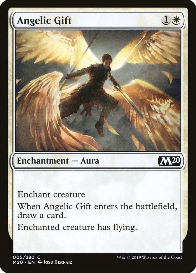 Angelic Gift 5 (Core Set 2020)  | Good Games Adelaide SA