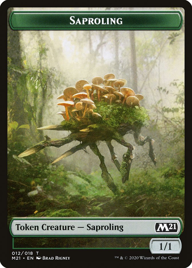Saproling Token [Core Set 2021] | Good Games Adelaide SA