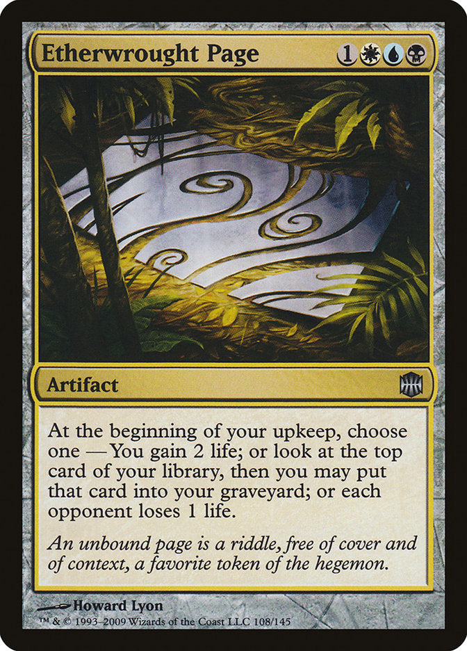 Etherwrought Page [Alara Reborn] | Good Games Adelaide SA