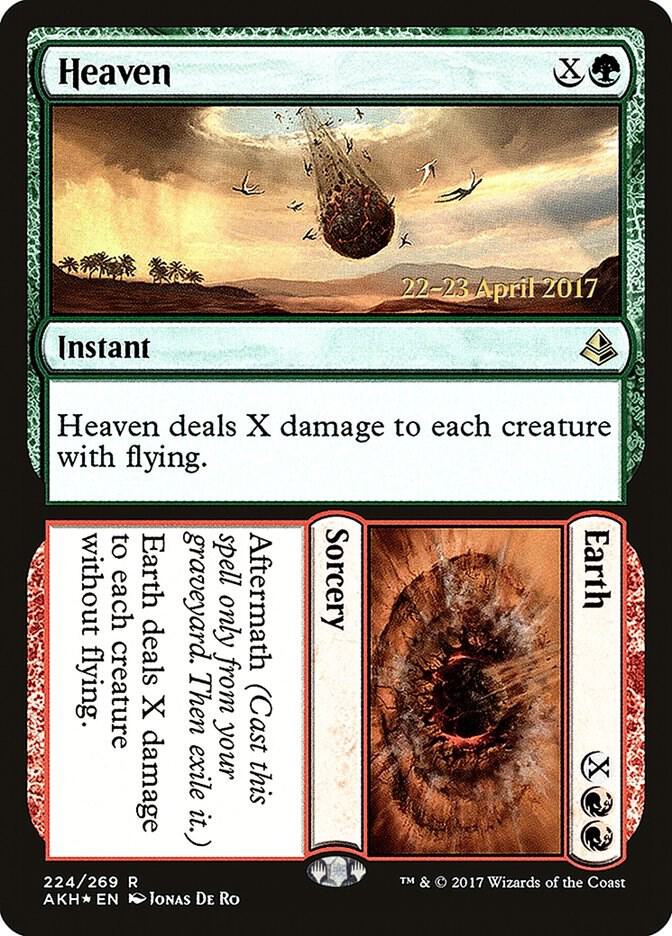 Heaven Earth 224 (Prerelease Cards)  - Foil | Good Games Adelaide SA